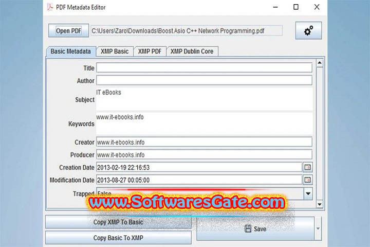 Zaro PDF Metadata Editor : Version 3.0.2 (Latest Software)
