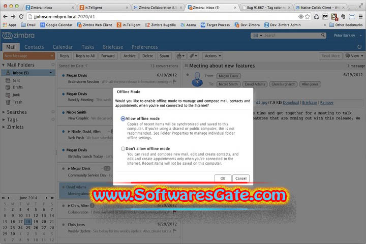Zimbra Desktop : Version 4.39.0 (Latest Software)