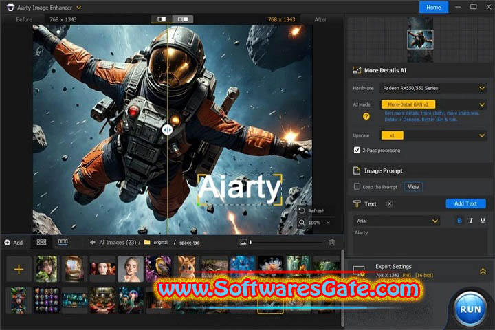 Aiarty Image Enhancer : Version 2.6 (Latest Software) Aiarty Image Enhancer : Version 2.6 (Latest Software)