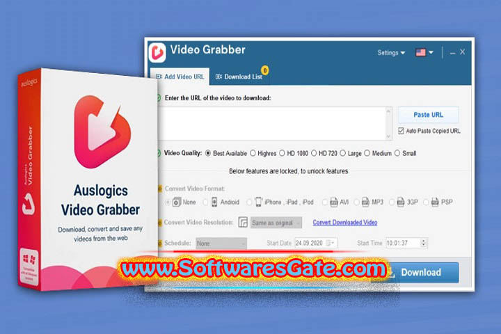 Auslogics Video Grabber : Version 1.0.0.9 (Latest Software)