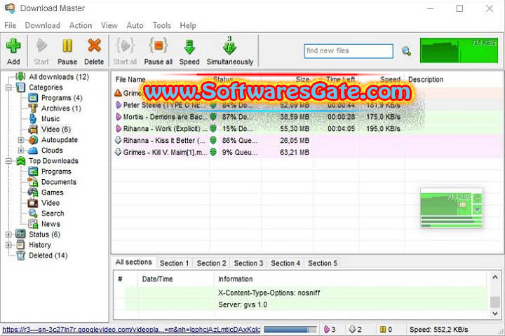 Download Master : Version 7.1.2.0 (Latest Software) Download Master : Version 7.1.2.0 (Latest Software)