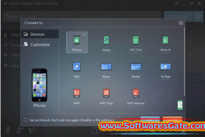 ImTOO YouTube Video Converter : Version 5.7.7 (Latest Software)
