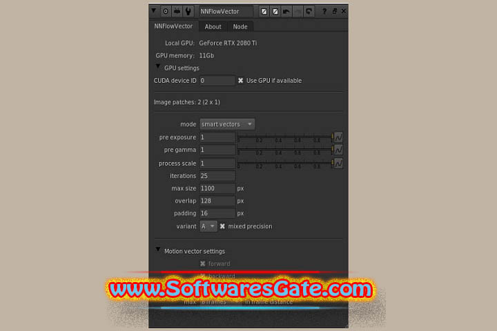 NNFlowVector : Version 2.3.0 for Nuke (Latest Software)