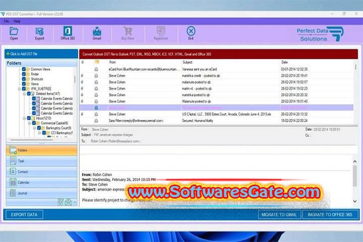 PDS OST to PST Converter : Version 24.07 v12.5 (Latest Software)
