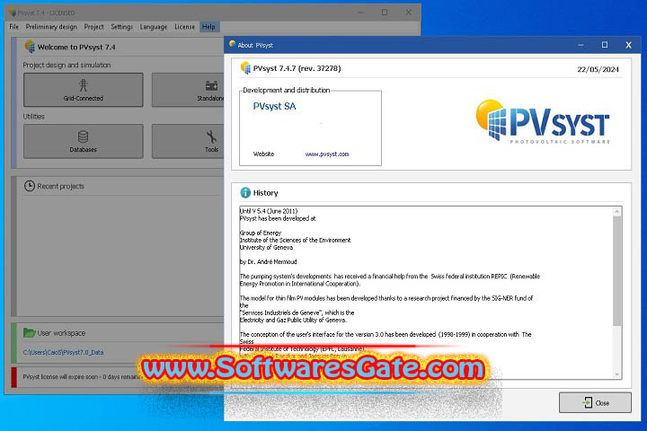 PVsyst : Version 7.4.8 (Latest Software)