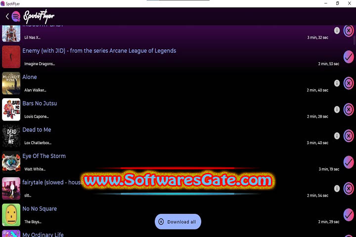 Shabinder SpotiFlyer : Version 3.6.3 (Latest Software)