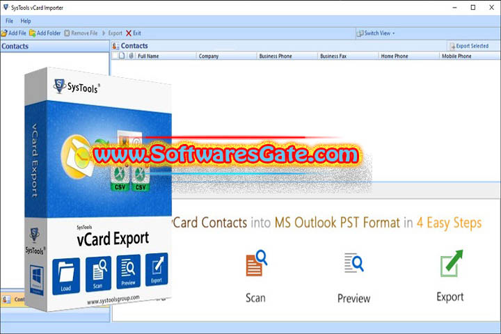 SysTools vCard Importer : Version 6.1 (Latest Software)