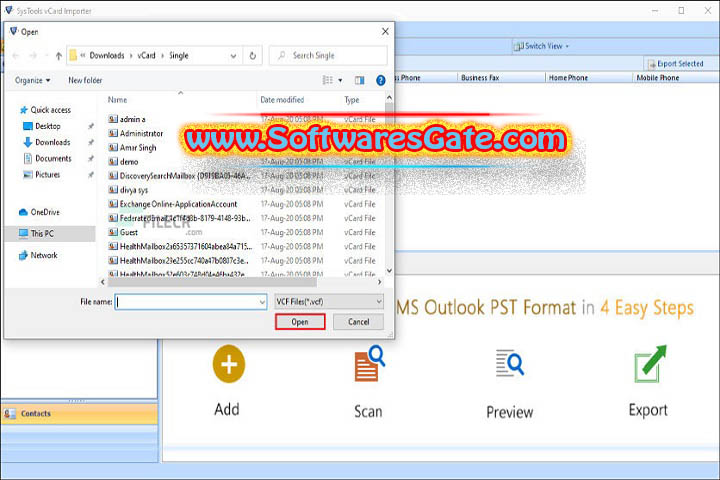 SysTools vCard Importer : Version 6.1 (Latest Software)