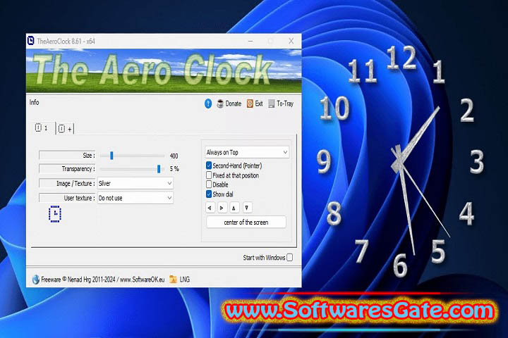 TheAeroClock : Version 8.71 (Latest Software)