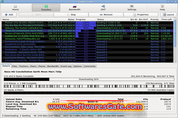 Tixati : Version 3.29.1 (Latest Software)