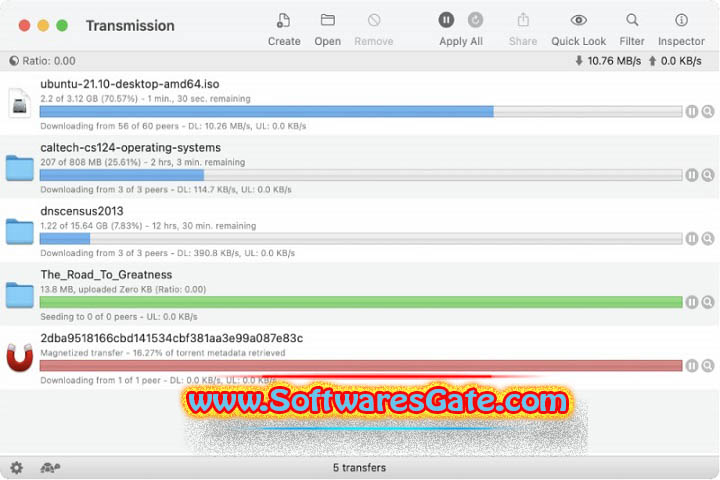Transmission : Version 4.0.6 (Latest Software) Transmission : Version 4.0.6 (Latest Software)