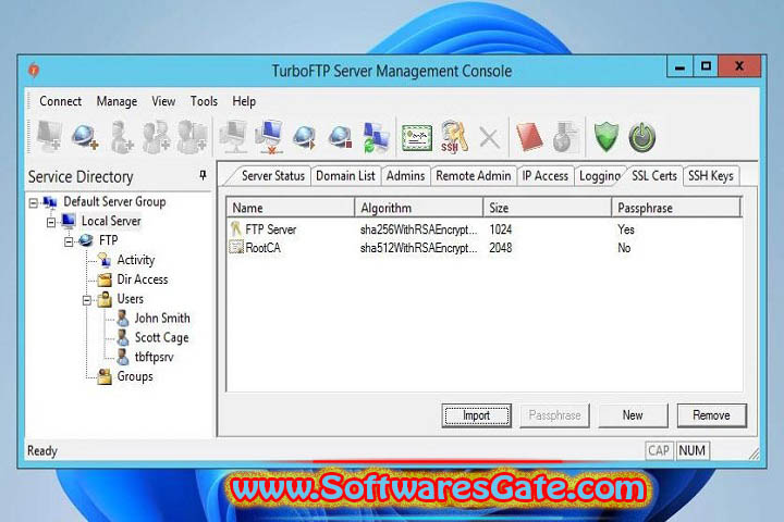TurboFTP Corporate : Version 7.14.1564 (Latest Software)