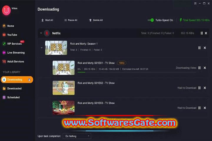 Vidus Streaming Downloader : Version 1.3.2.5 (Latest Software)