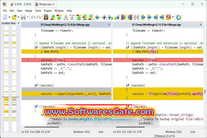 WinMerge : Version 2.16.42.1 (Latest Software)