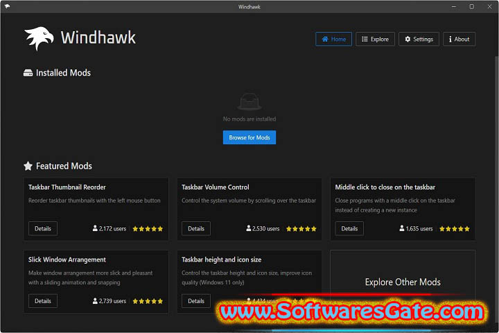 Windhawk : Version 1.5.1 (Latest Software) Windhawk : Version 1.5.1 (Latest Software)