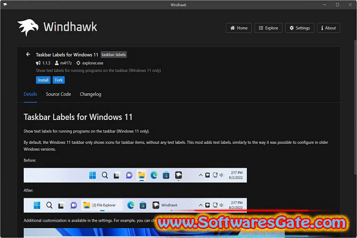 Windhawk : Version 1.5.1 (Latest Software) Windhawk : Version 1.5.1 (Latest Software)