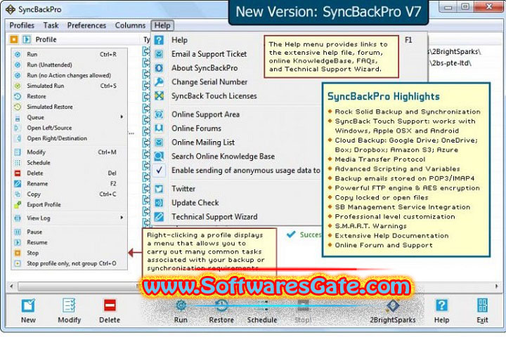 2BrightSparks SyncBack Pro : Version 11.3.113 (Latest Software) 2BrightSparks SyncBack Pro : Version 11.3.113 (Latest Software)