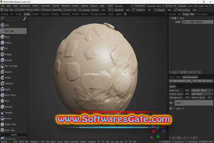 3D-Coat : Version 2025.10 (Latest Software)