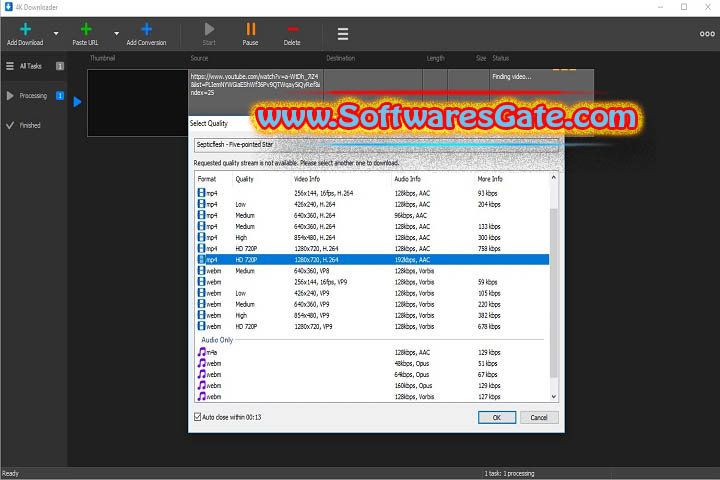 4K Downloader : Version 5.15.2 (Latest Software)