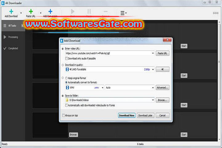4K Downloader : Version 5.15.2 (Latest Software)