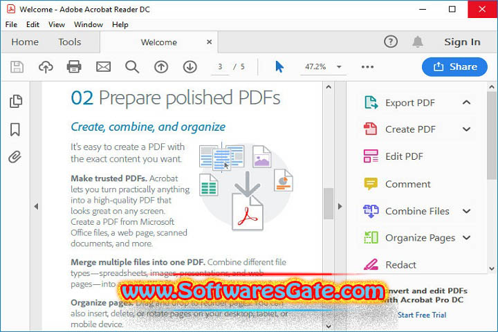 Adobe Acrobat Pro DC : Version 2023.001 (Latest Software) Adobe Acrobat Pro DC : Version 2023.001 (Latest Software)