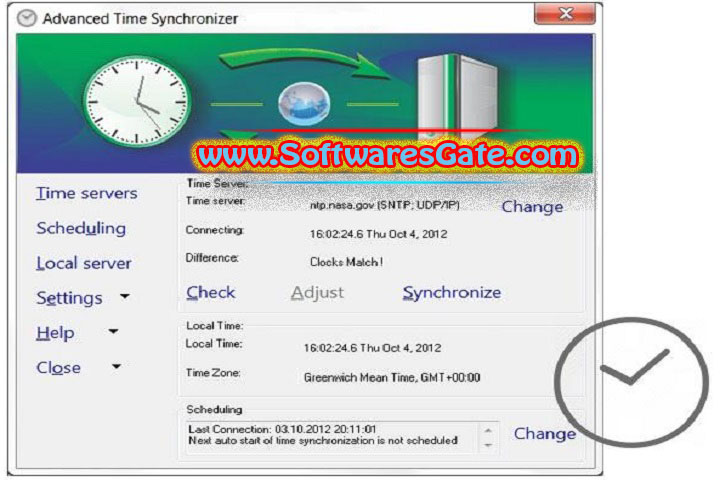 Advanced Time Synchronizer Industrial : Version 4.3.0.814 (Latest Software)