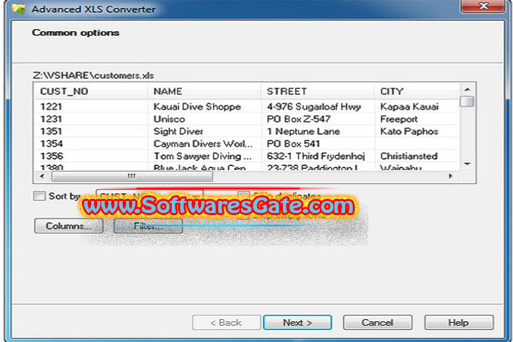 Advanced XLS Converter : Version 7.55 (Latest Software)
