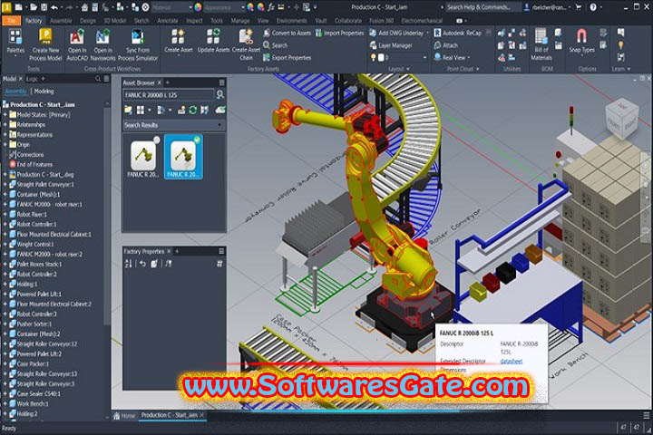 Autodesk Factory Design Utilities : Version 2018 (Latest Software)