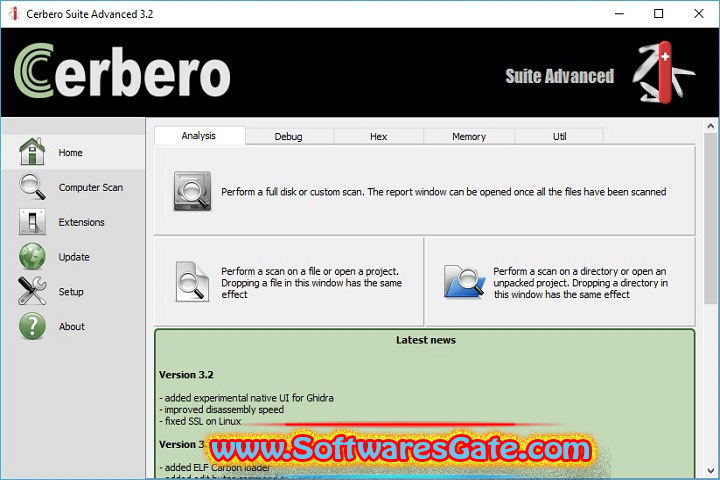 Cerbero Suite Advanced : Version 6.5.1 (Latest Software)