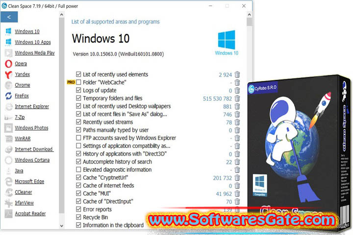 Clean Space Professional : Version 2025 v709 (Latest Software) Clean Space Professional : Version 2025 v709 (Latest Software)