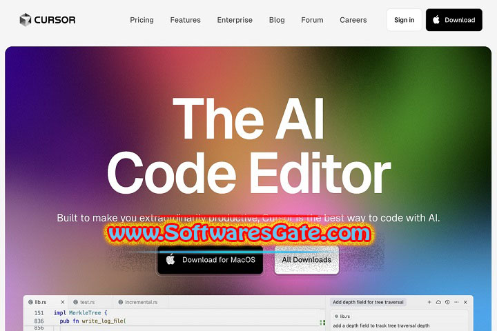 Cursor AI : Version 1.5.11 (Latest Software) Cursor AI : Version 1.5.11 (Latest Software)