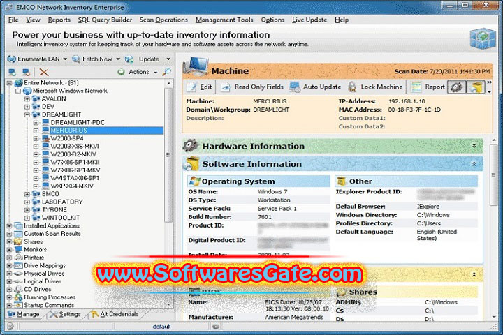EMCO Network Inventory Enterprise : Version 5.8.26.11164 (Latest Software)