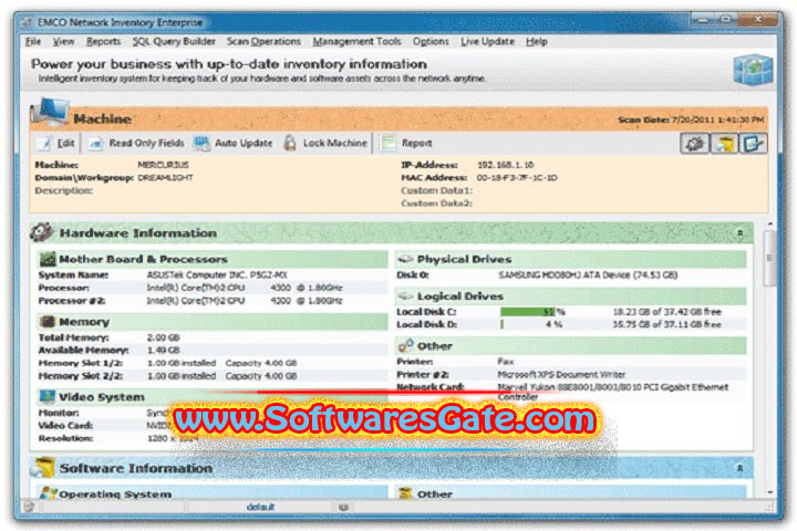 EMCO Network Inventory Enterprise : Version 5.8.26.11164 (Latest Software)
