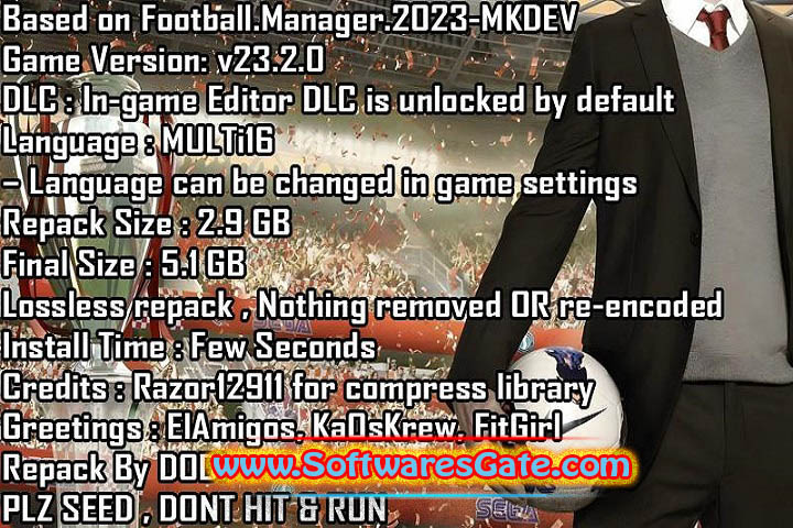 Football Manager : Version 2023 v23.2.0 (Latest Software)