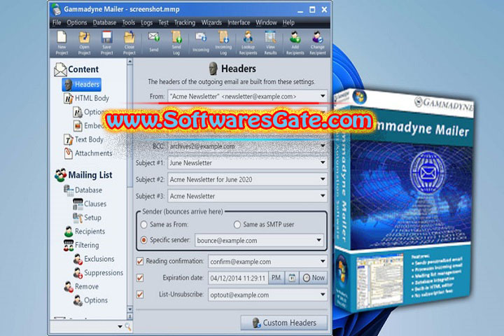 Gammadyne Mailer : Version 72.0 (Latest Software) Gammadyne Mailer : Version 72.0 (Latest Software)