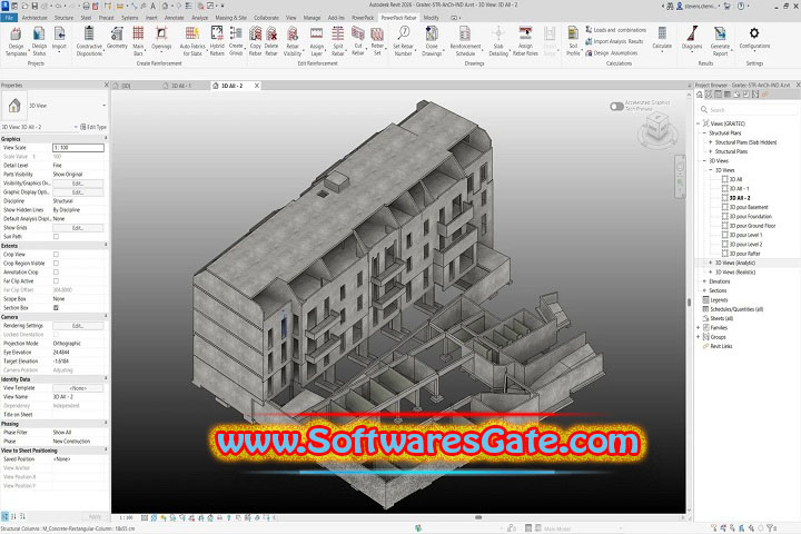 Graitec Advance PowerPack : Version 2026 For Autodesk Revit (Latest Software)