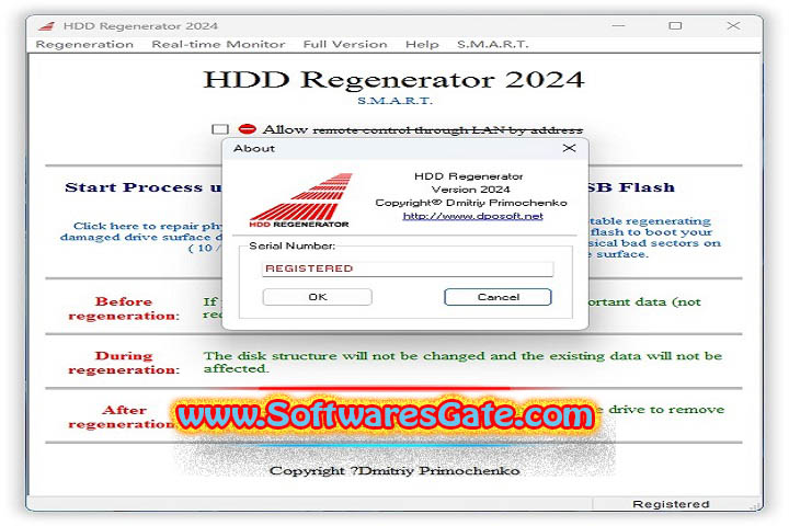 HDD Regenerator : Version 2024 v20.24.0.0 (Latest Software) HDD Regenerator : Version 2024 v20.24.0.0 (Latest Software)