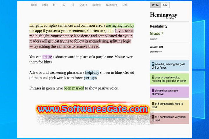 Hemingway Editor : Version 3.0.8 (Latest Software)