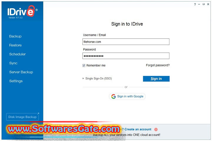 IDrive : Version 7.0.0.48 (Latest Software) IDrive : Version 7.0.0.48 (Latest Software)