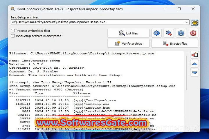 Inno Setup Unpacker : Version 2.0.5.0 (Latest Software)