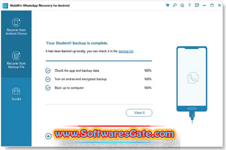 MobiKin Recovery for WhatsApp : Version 2.2.13 (Latest Software)