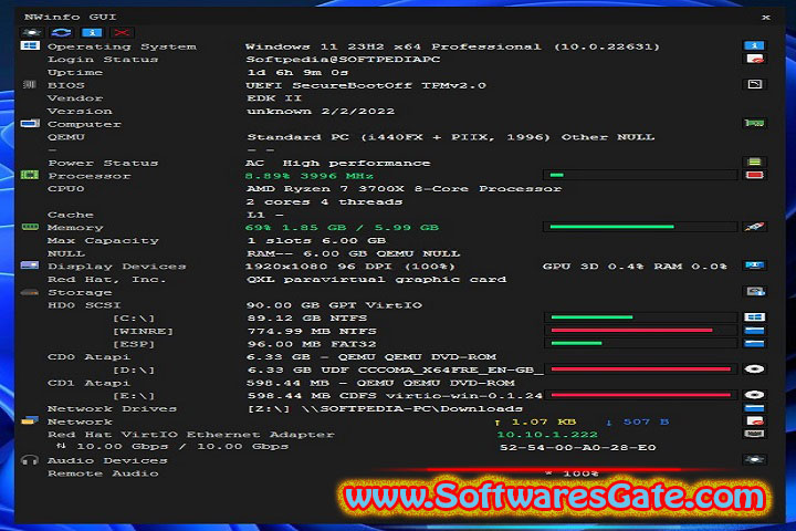 NWinfo : Version 1.4.4 (Latest Software)