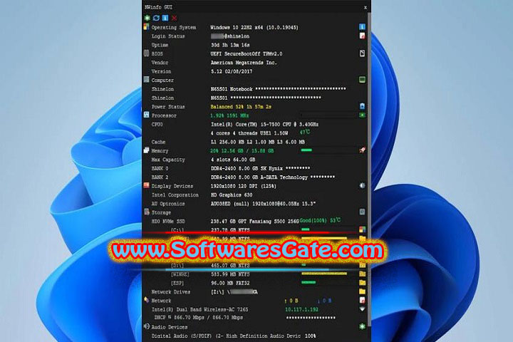 NWinfo : Version 1.4.4 (Latest Software)