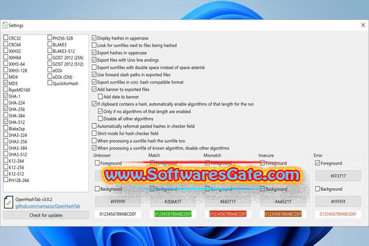 Namazso OpenHashTab : Version 3.1.1 (Latest Software)