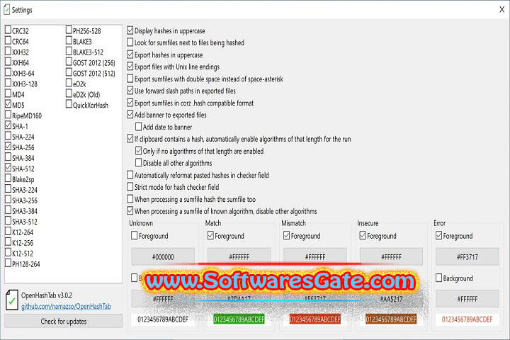 Namazso OpenHashTab : Version 3.1.1 (Latest Software)
