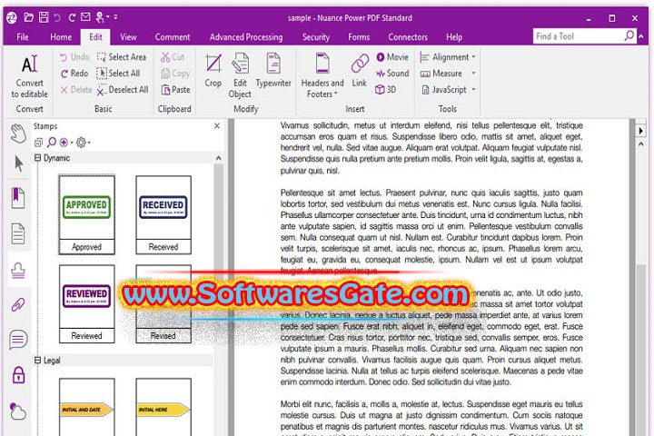 Nuance Power PDF Advanced : Version 3.00.6439 (Latest Software)