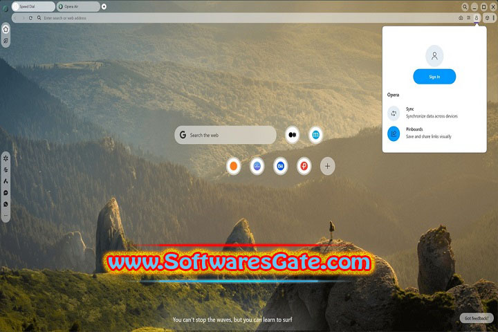 Opera Air : Version 120.0.5543.211 (Latest Software)