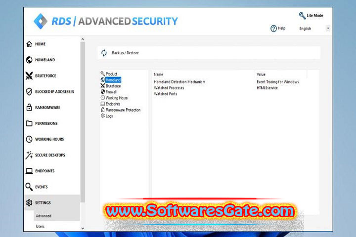 RDS Advanced Security Ultimate : Version 7.4.8.4 (Latest Software)