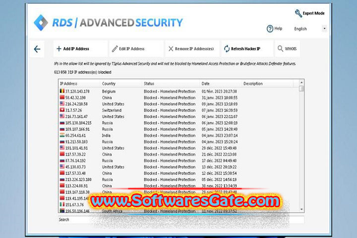 RDS Advanced Security Ultimate : Version 7.4.8.4 (Latest Software)