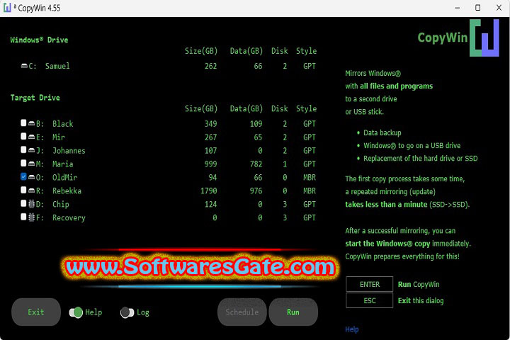 Reuschtools CopyWin : Version 4.68 (Latest Software) Reuschtools CopyWin : Version 4.68 (Latest Software)